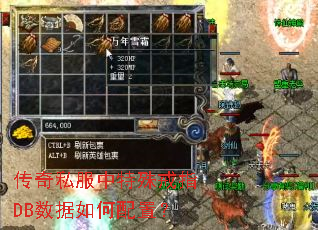 ����˽���������ָDB����������ã�