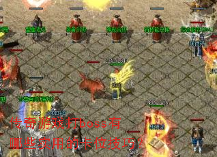������Ϸ��boss����Щʵ�õĿ�λ���ɣ�