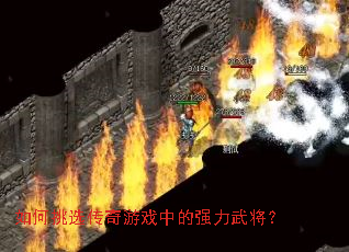 �����ѡ������Ϸ�е�ǿ���佫��