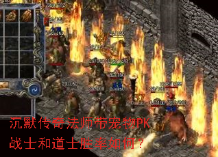 ��Ĭ���淨ʦ������PKսʿ�͵�ʿʤ����Σ�