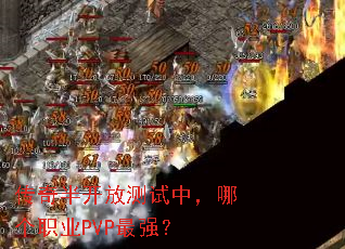 传奇半开放测试中,哪个职业PVP最强? 传奇半开放测试中,哪个职业PVP最强?