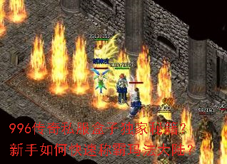 996传奇私服盒子独家秘籍?新手如何快速称霸玛法大陆? 996传奇私服盒子独家秘籍?新手如何快速称霸玛法大陆?