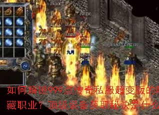 如何解锁999点传奇私服超变版的隐藏职业?顶级装备获取秘诀是什么? 如何解锁999点传奇私服超变版的隐藏职业?顶级装备获取秘诀是什么?