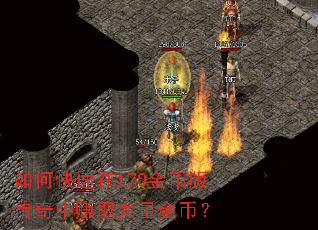 如何快速在170金币版传奇中赚取大量金币? 如何快速在170金币版传奇中赚取大量金币?