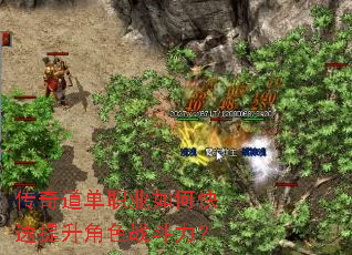 传奇道单职业如何快速提升角色战斗力? 传奇道单职业如何快速提升角色战斗力?