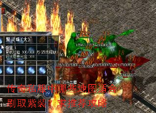 传奇私服中哪些地图适合刷取紫装?求推荐攻略 传奇私服中哪些地图适合刷取紫装?求推荐攻略