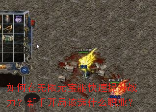 如何在无限元宝服快速提升战力?新手开局该选什么职业? 如何在无限元宝服快速提升战力?新手开局该选什么职业?