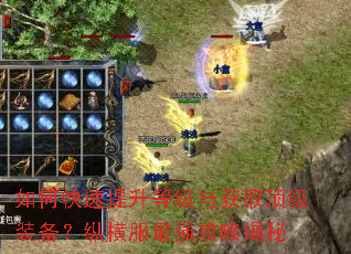 如何快速提升等级与获取顶级装备?纵横服最强攻略揭秘 如何快速提升等级与获取顶级装备?纵横服最强攻略揭秘