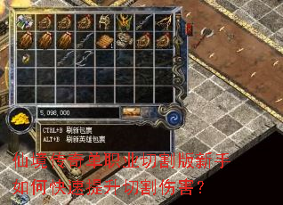 仙境传奇单职业切割版新手如何快速提升切割伤害? 仙境传奇单职业切割版新手如何快速提升切割伤害?