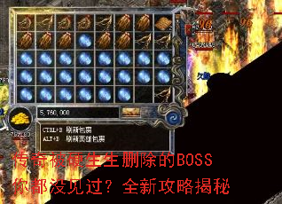 ���汻Ӳ����ɾ����BOSS�㶼û������ȫ�¹��Խ���